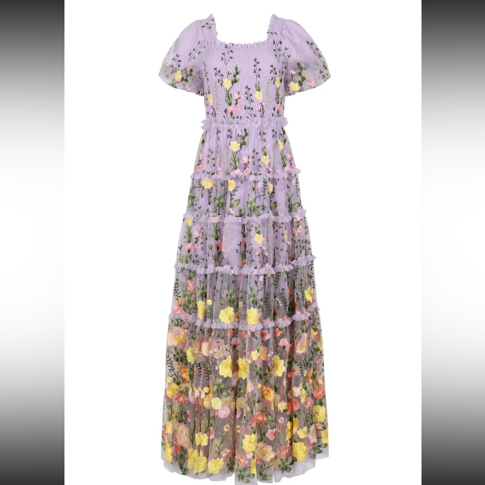 NWT jessakae rose dress lilac 2x $298